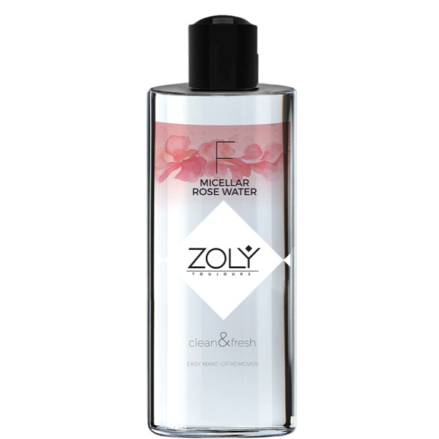 ZOLY Micellar Rose Water Clean & Fresh, Νερό Καθαρισμού Προσώπου, 400ml