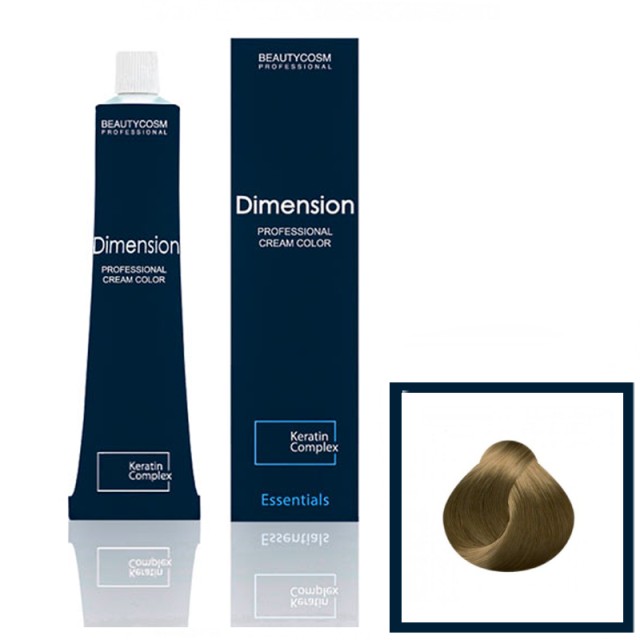 Dimension Hair Color Cream Νο 8.57 Ξανθό Ανοικτό Κακάο, Επαγγελματική Βαφή Μαλλιών με Σύμπλεγμα Πρωτεϊνών Κερατίνης, 100ml