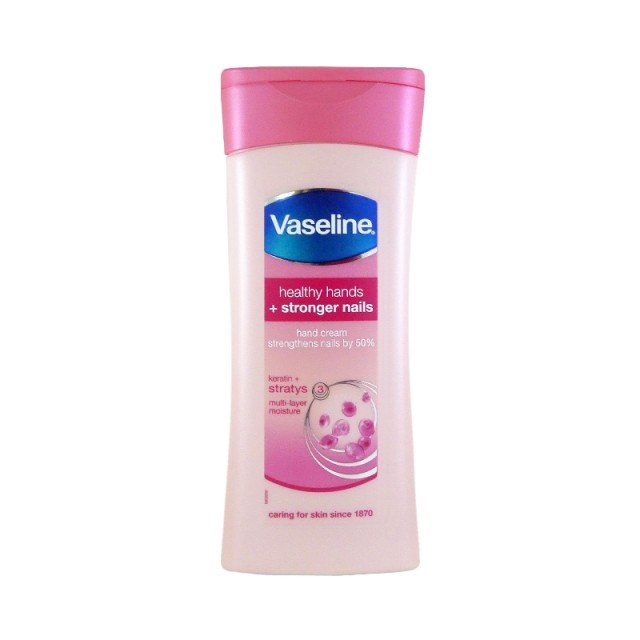 Vaseline Healthy Hands & Stronger Nails Cream, Κρέμα για Χέρια & Νύχια, 200ml
