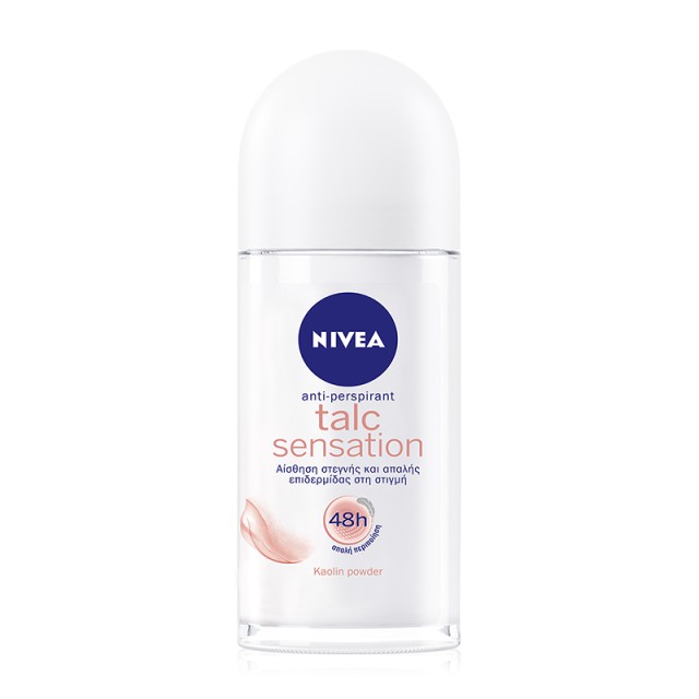 Nivea Deo Talc Sensation Roll-On Γυναικείο, 50ml