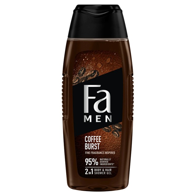 Fa Men Coffee Burst, Αφρόλουτρο 2σε1 για Σώμα & Μαλλιά, 400ml