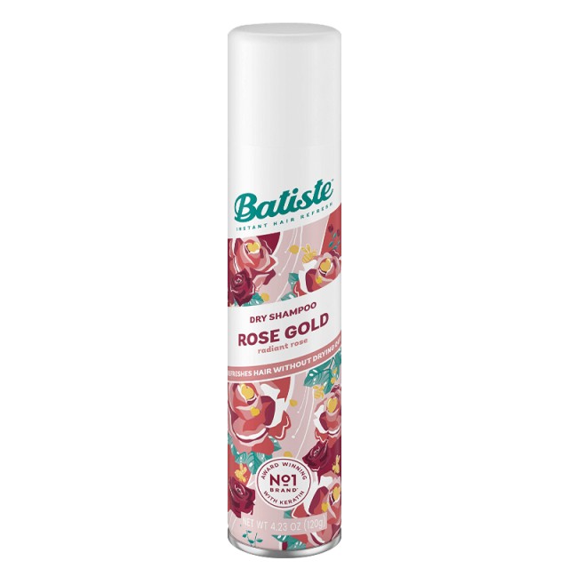 Batiste Dry Shampoo Rose Gold, Ξηρό Σαμπουάν 200ml