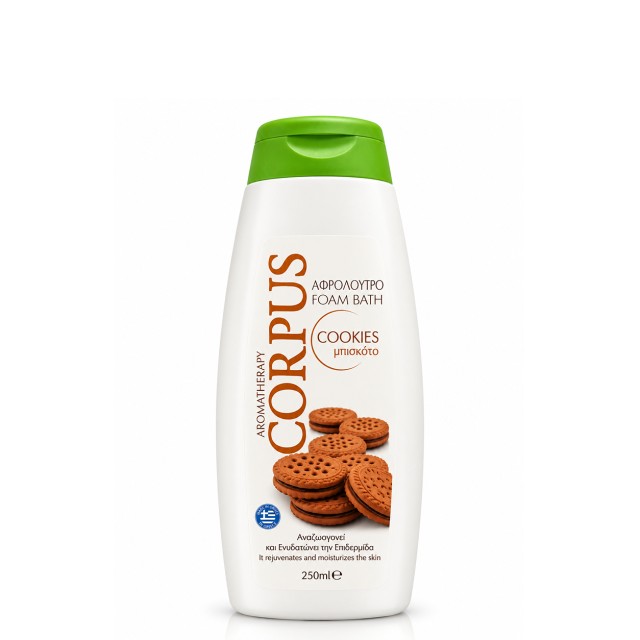Corpus Foam Bath Αφρόλουτρο Cookies, 250ml