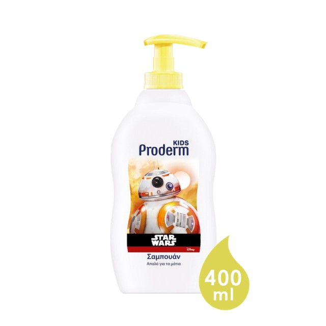 Proderm Kids Starwars Disney Σαμπουάν, 400ml