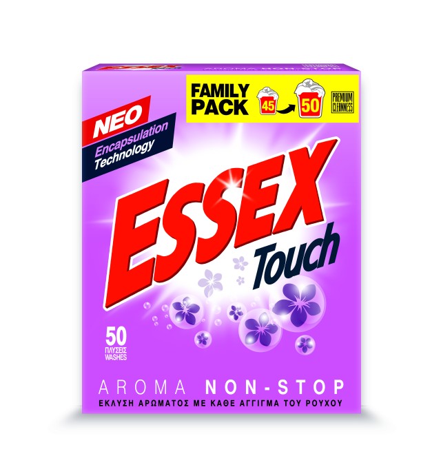 Essex TOUCH ΣΚΟΝΗ ΠΛΥΝΤΗΡΙΟΥ ΡΟΥΧΩΝ 50Μ 2.4KG