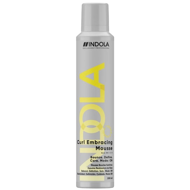INDOLA Curl Embracing Mousse Αφρός Styling για Μαλλιά με Μπούκλες, 200ml