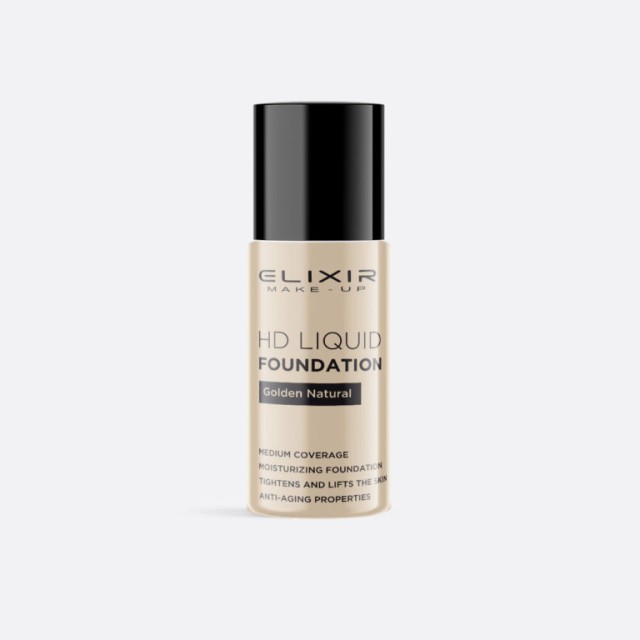 Elixir HD Liquid Foundation #743-03 (Golden Natural)