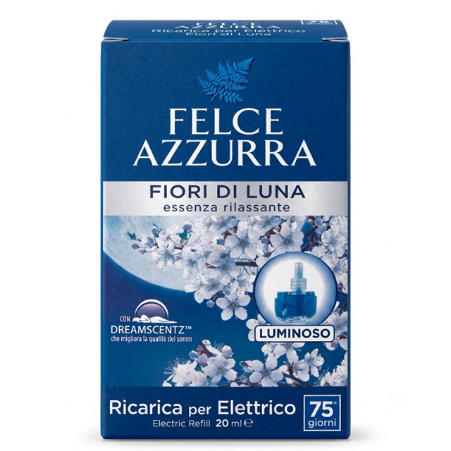 Felce Azzurra Fiori Di Luna Air Freshener 20ml, Ανταλλακτικό για Ηλεκτρικό Αποσμητικό Χώρου, 1 τμχ