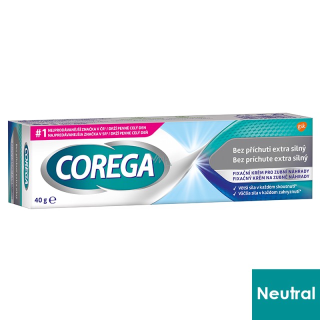 Corega Neutral, Κρέμα Στήριξης Τεχνητής Οδοντοστοιχίας, 40g