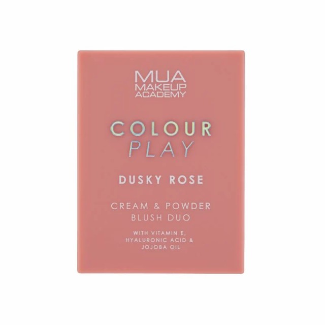 MUA Colour Play Cream & Powder Blush Duo Ρουζ Dusky Rose