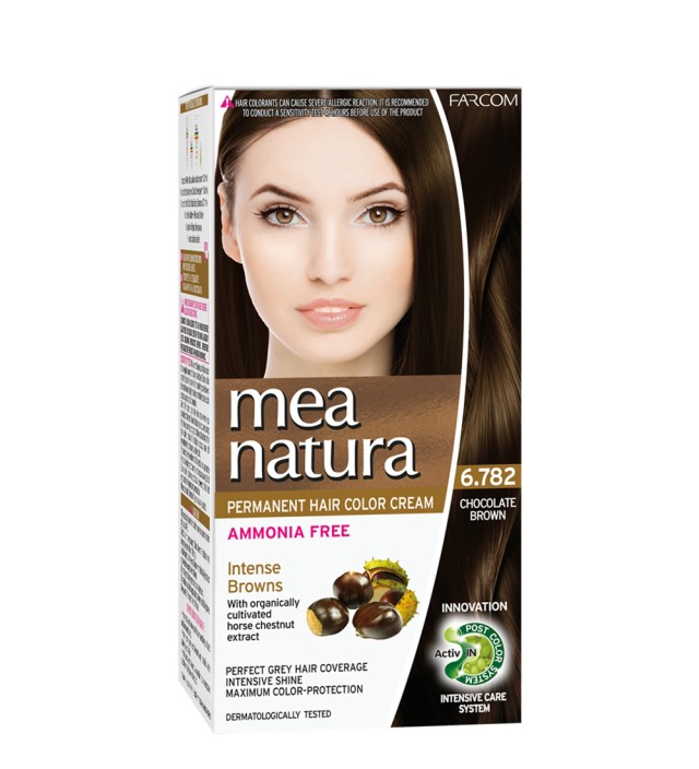 MEA NATURA Σετ Βαφής Χωρίς Αμμωνία, Νο6.782 60ml