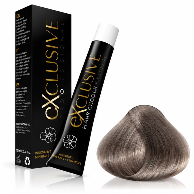 Exclusive Professional Hair Color Cream Βαφή Μαλλιών 100 ml No 10.11
