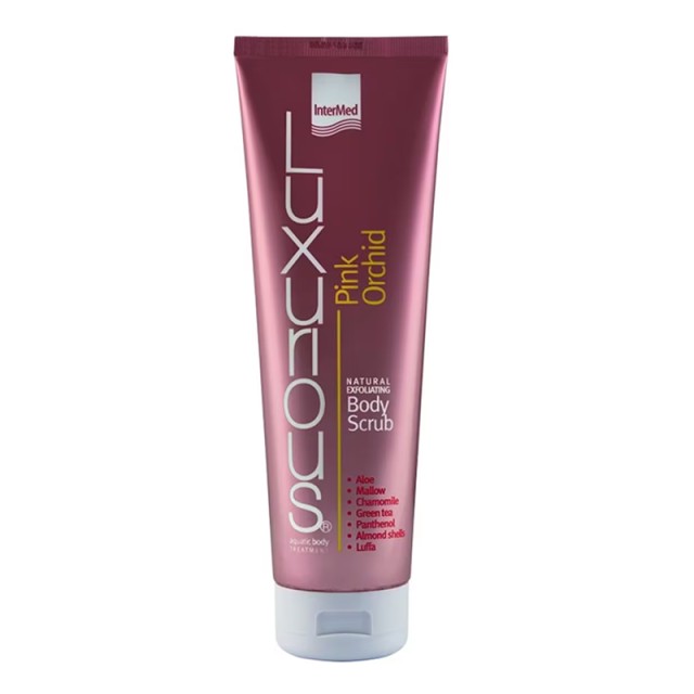 Intermed Luxurious Natural Body Scrub Pink Orchid, Απολέπιση Σώματος με Άρωμα Άγριας Ορχιδέας, 280ml