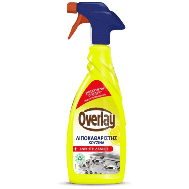 Overlay Ultra Λιποκαθαριστής με Άρωμα Λεμόνι, 650ml