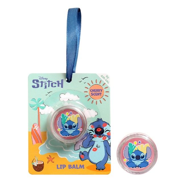 Air-Val Stitch Lip Balm Cherry Scent, Ενυδατικό Lip Balm με Άρωμα Κεράσι 4g