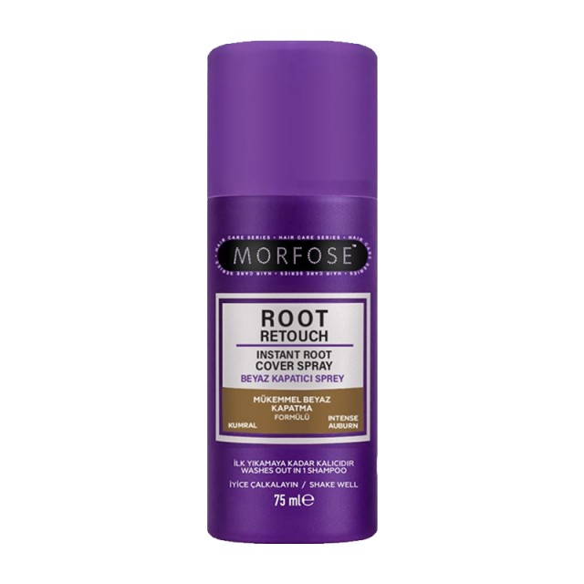 Morfose Root Retouch Spray, Σπρέι Κάλυψης Ρίζας (Intense Auburn) 75ml