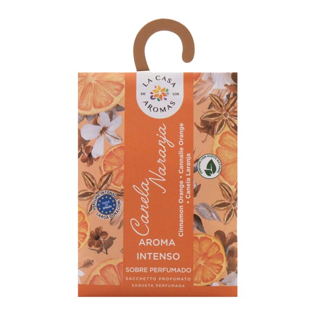 La Casa de Los Aromas Cinnamon & Orange, Αρωματικός Φάκελος Ντουλάπας 100ml