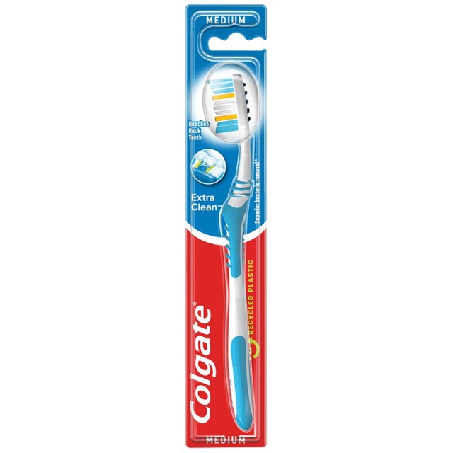 Colgate Extra Clean Medium, Οδοντόβουρτσα 1τμχ