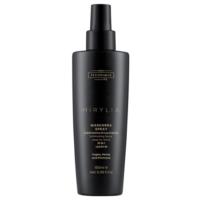 Technique Mirylia 10 in 1 Leave in Treatment Spray Mask, Leave in Μάσκα - Θεραπεία Επανόρθωσης για Όλους τους Τύπους Μαλλιών, 180ml