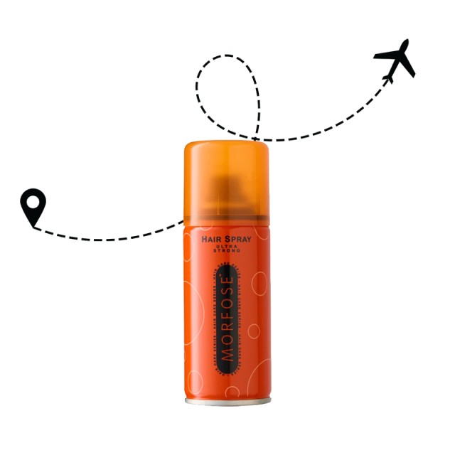 Morfose Ultra Strong Λακ Μαλλιών Πολύ Δυνατού Κρατήματος Tavel Size, 75ml