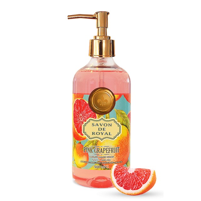 Savon de Royal Pink Grapefruit, Υγρό Κρεμοσάπουνο 500ml