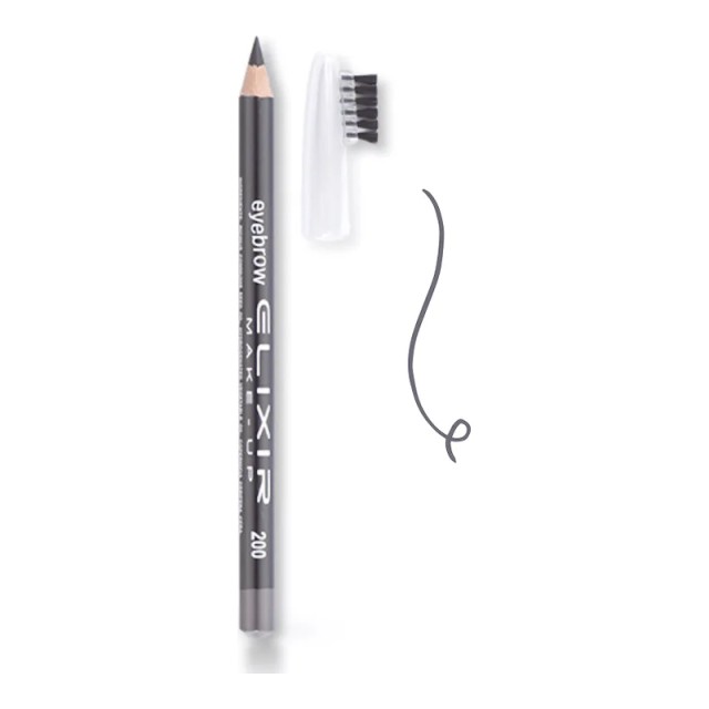 Elixir Eyebrow Pencil Νο200 Davy’s Grey Μολύβι Φρυδιών 1,2 g