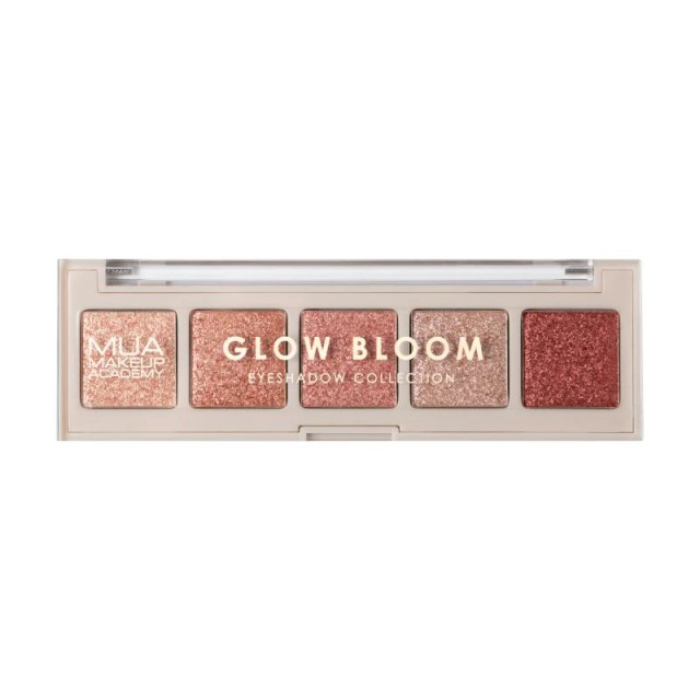MUA 5 Shade Eyeshadow Palette Glow Bloom