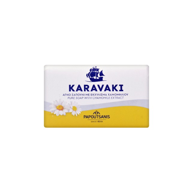 KARAVAKI ΜΠΑΡΑ ΣΑΠΟΥΝΙΟΥ IN WRAP CHAMOMILE 125GR