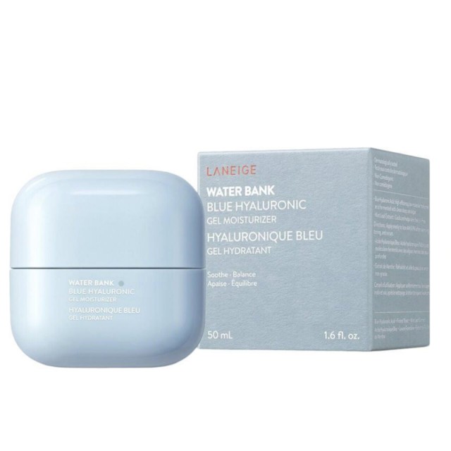 Laneige New Waterbank Blue Hyaluronic Gel Moisturizer, Ενυδατική Kρέμα Προσώπου με Υαλουρονικό Οξύ & Βιταμίνη Ε, 50ml