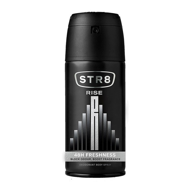 Str8 Rise 48h Freshness Deo Spray, Αποσμητικό Σπρέι 150ml
