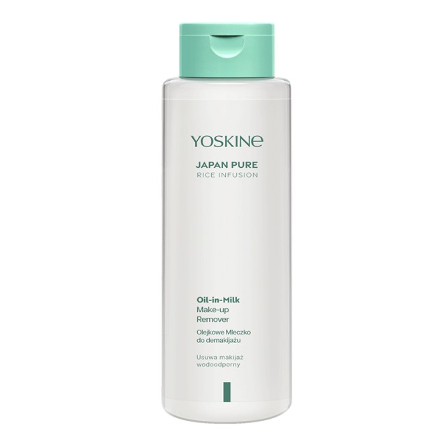 Yoskine Japan Pure Rice Infusion Oil-in-Milk Make-up Remover, Γαλάκτωμα Ντεμακιγιάζ με Έλαια για Πρόσωπο & Μάτια 400ml