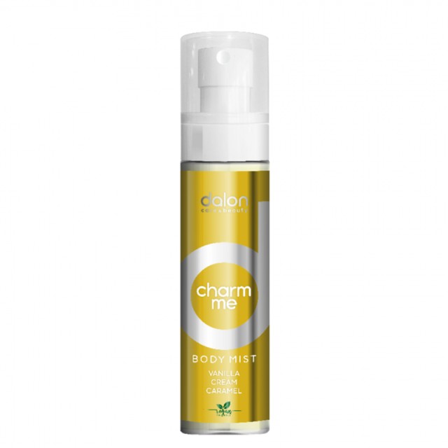 Dalon Charm Me Vanilla, Cream & Caramel Body Mist, 100ml