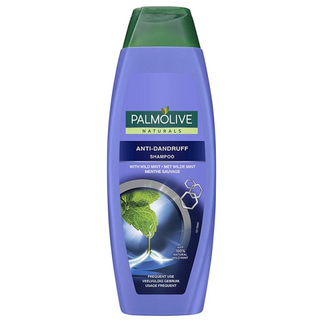 Palmolive Naturals Wild Mint & Sea Minerals, Αντιπυτιριδικό Σαμπουάν, 350ml