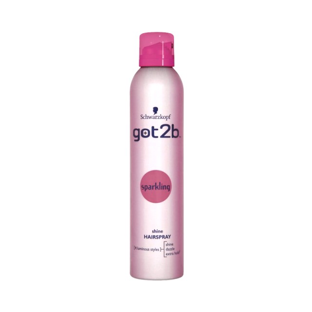 Schwarzkopf Got2b 2 Sparkling Shine Hair Spray, Λακ Μαλλιών για Λάμψη, 300ml