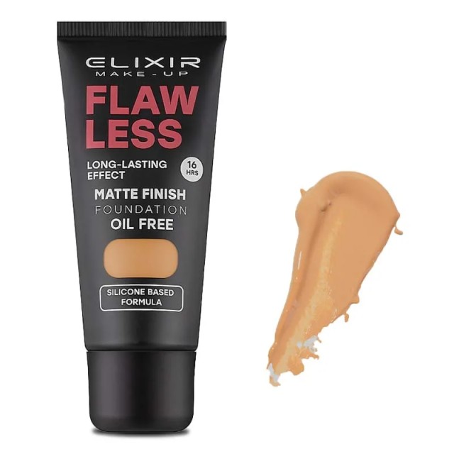 Elixir Flawless Matte Finish Foundation Oil Free 16H, No 364 Natural Tan ,Υγρό Make up, 30ml