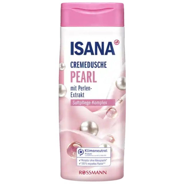 Isana Pearl Shower Cream, Αφρόλουτρο 300ml