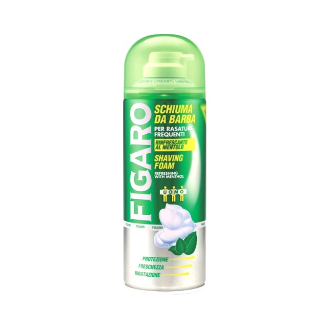 Figaro Uomo Menthol, Ανδρικός Αφρός Ξυρίσματος, 400ml