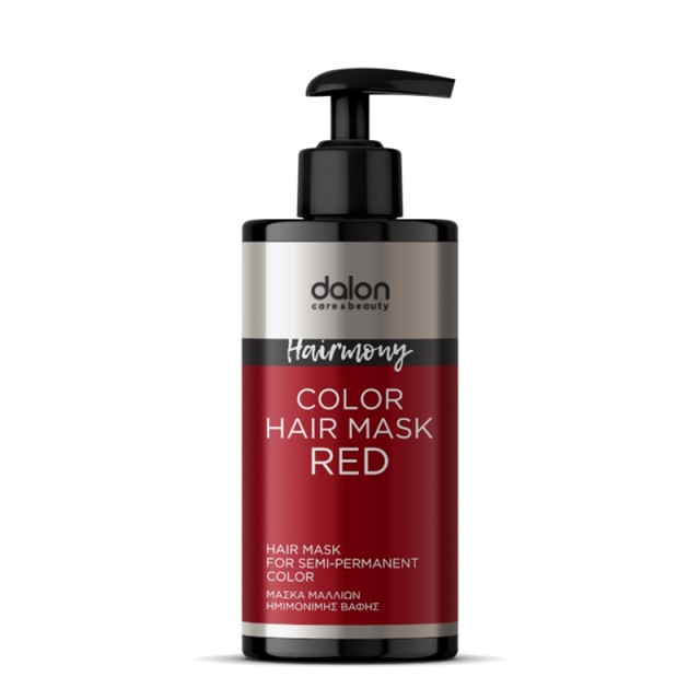 Dalon Hairmony Color Hair Mask Red, Χρωμομάσκα Μαλλιών Κόκκινο 300ml