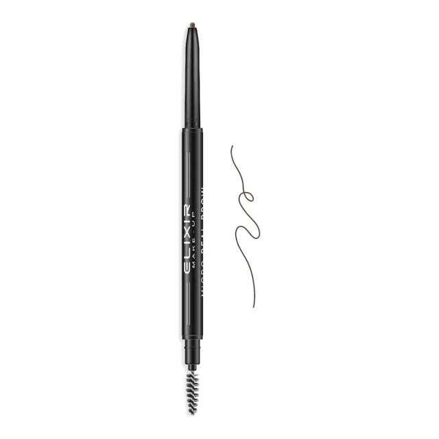 Elixir Micro Real Brow Νο873-02 Καφέ Σκούρο Μηχανικό Μολύβι Φρυδιών 0,1 g