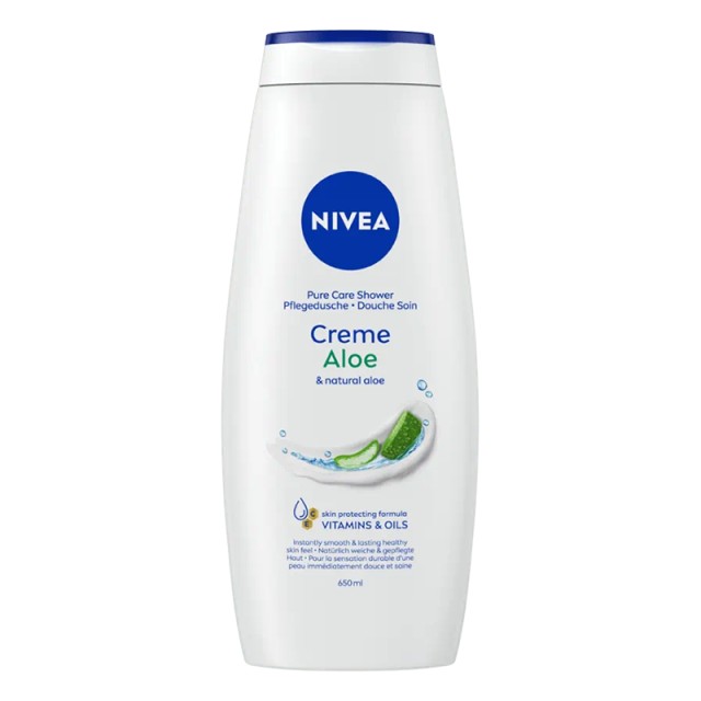 Nivea Creme Aloe Foam Bath, Αφρόλουτρο 650ml