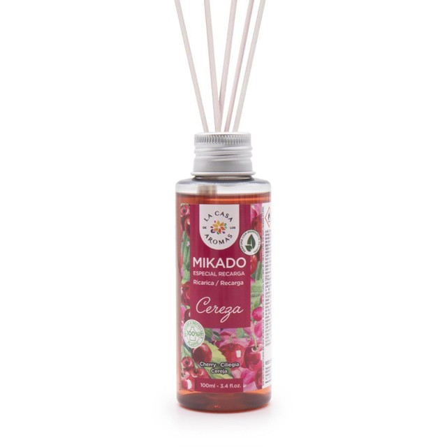 La Casa de Los Aromas Cherry, Αρωματικός Διαχυτήρας σε Στικ 100ml