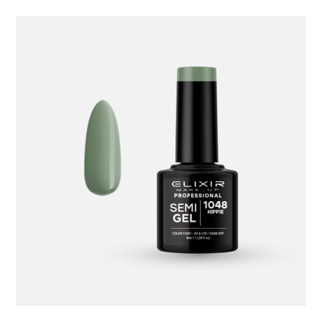 Elixir Semi Gel Νο1048 Hippie Ημιμόνιμο Βερνίκι 8 ml