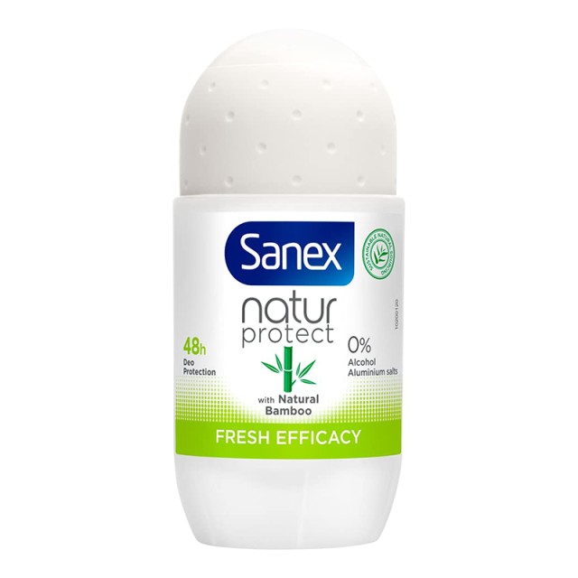 Sanex Natur Protect Bamboo Deodorant Roll On, Αποσμητικό Roll-on 50ml