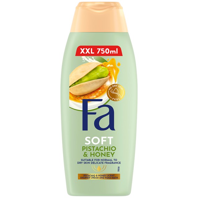 Fa Pistachio & Honey XXL, Αφρόλουτρο, 750ml