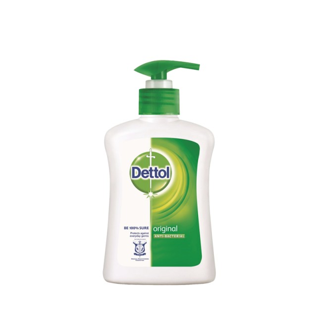 Dettol Handwash Original, Αντιβακτηριδιακό Υγρό Κρεμοσάπουνο, 250ml