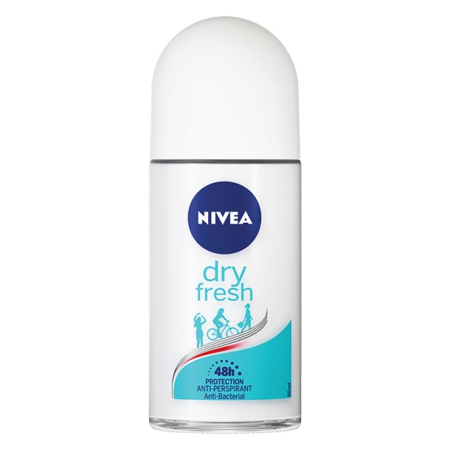 Nivea Dry Fresh 48h, Αποσμητικό Roll on 50ml