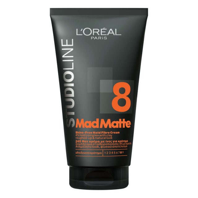 LOreal Paris Studio Line Mad Matte Κρέμα Διαμόρφωσης 8, 150ml