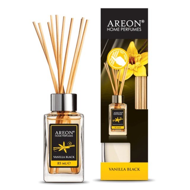 Areon Lux Vanilla Black, Αρωματικά Στικς Χώρου 85ml