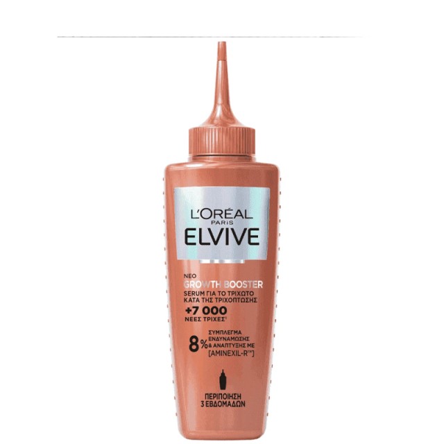 LOreal Paris Elvive Growth Booster Oρός Μαλλιών Κατά της Τριχόπτωσης, 102ml