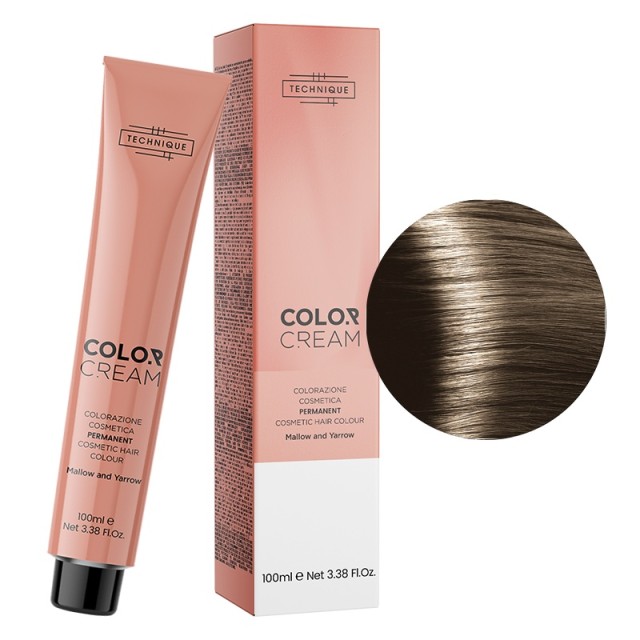 Technique Color Cream Special Αποχρώσεις, Μόνιμη Βαφή σε Σωληνάριο, 100ml - Ξανθό Ανοιχτό της Άμμου 8.71